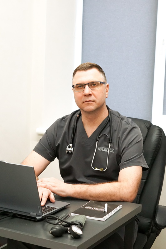 <center>Кардіолог</center> <br> <center>Богдан Ігор Володимирович</center> Image